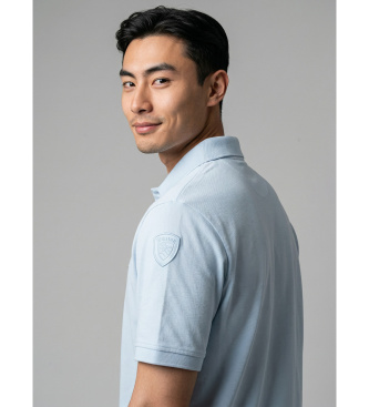 Blauer Polo bleu Albans