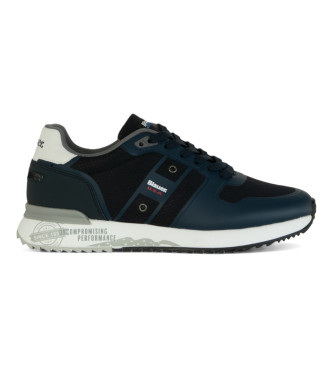 Blauer S4HOXIE02 sneakers in pelle blu navy