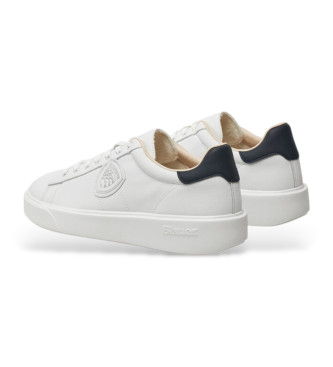 Blauer Sneakers bianche Buck 01