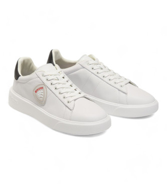 Blauer Buck 02 leather trainers white
