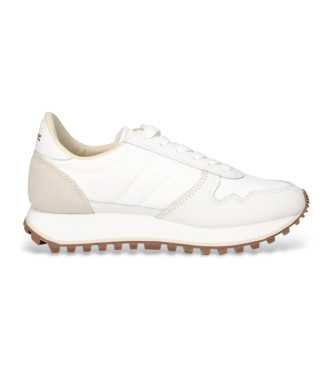 Blauer Millen 03 - Baskets en cuir blanc