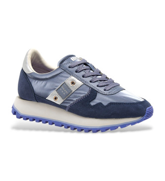 Blauer Sneakers i lder Millen01 liloso bl