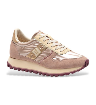 Blauer Sneakers i lder Millen01 rosa