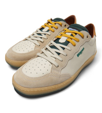 Blauer Murray 11 cream leather shoes