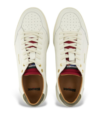 Blauer Zapatillas de Piel Murray01 blanco roto