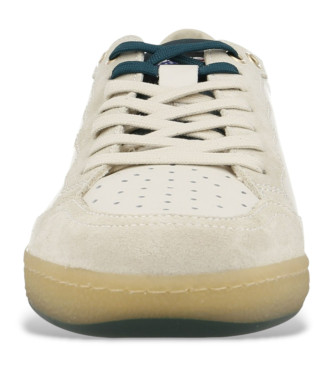 Blauer Zapatillas de Piel Murray01 blanco roto, verde