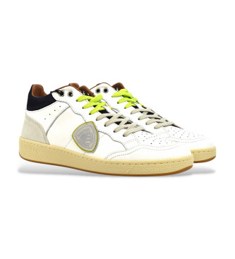Blauer Murray10 Leather Sneakers white