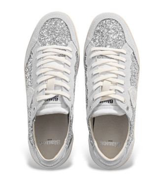 Blauer Olympia11 Sneakers in pelle argento