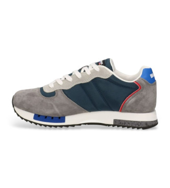 Blauer Sneakers i lder Queens01 gr