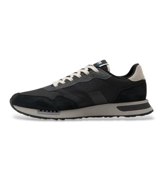 Blauer Tênis de couro Ryder 01 preto