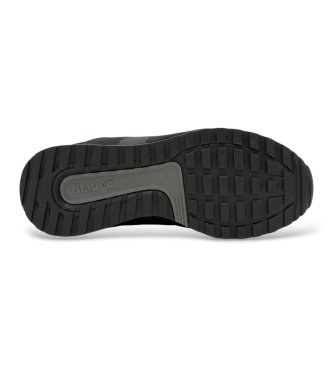 Blauer Tênis de couro Ryder 01 preto