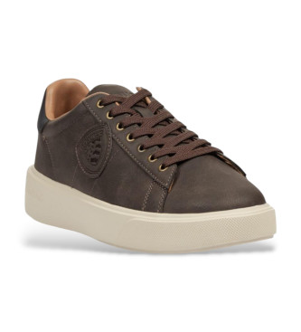 Blauer Zapatillas de piel Scarpa marr�n