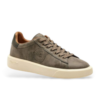 Blauer Sneakers Scarpa in pelle color tortora