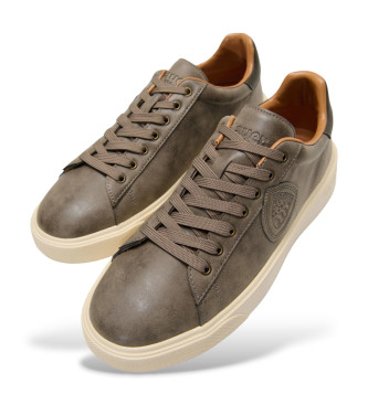 Blauer Zapatillas de piel Scarpa taupe