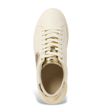 Blauer Leather Sneakers Venus white, gold