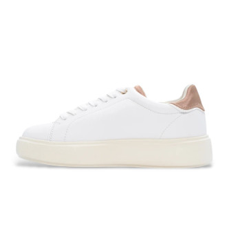 Blauer Zapatillas de Piel Venus01 blanco