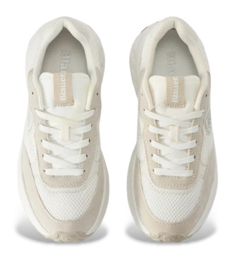 Blauer Trainers Lynn01 wit