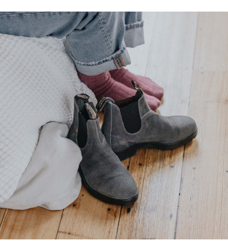 Blundstone Leather Ankle Boots 1910 grey