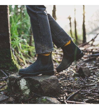 Blundstone Botins em pele 1912 navy