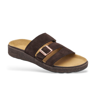 Blundstone Ledersandalen 2696 dunkelbraun