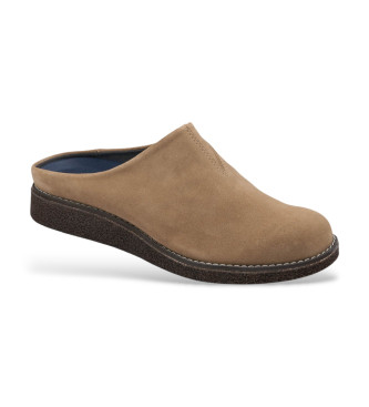 Blundstone Leder Clogs 2692 braun