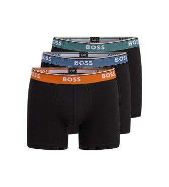 BOSS Pack de 3 50479121 boxers negro
