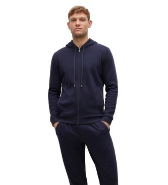BOSS Tracksuit trousers in cotton blend with matching tone-on-tone logos