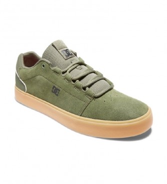 DC Shoes Hyde ténis de couro verde