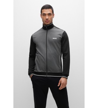 BOSS Homewear jacket 50480554 black, gray