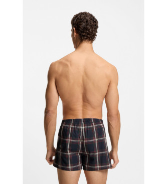 BOSS Set di due boxer multicolori color pesca