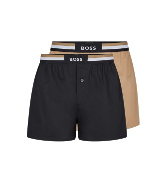 BOSS 2 PACK - Caleçon - black/noir 