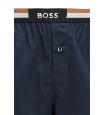 BOSS Pack 2 Shorts Pijama Marca marino