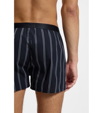 BOSS Set 2 Boxershorts Logo marinbl�