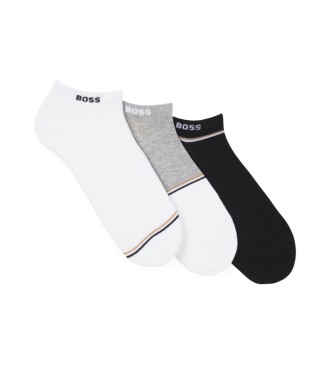 BOSS Set di 3 calzini colorblock multicolori