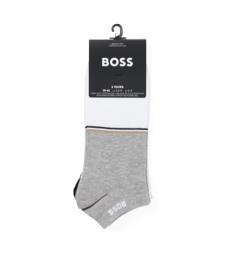 BOSS Set di 3 calzini colorblock multicolori