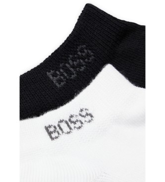 BOSS Set 5 paar sokken Aas wit, zwart
