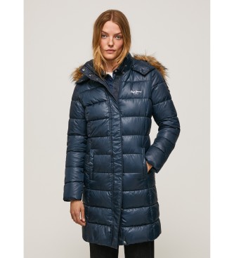 Pepe Jeans Quilted jacket Anja navy