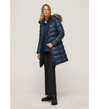 Pepe Jeans Quilted jacket Anja navy