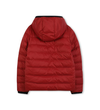 BOSS Casaco acolchoado vermelho
