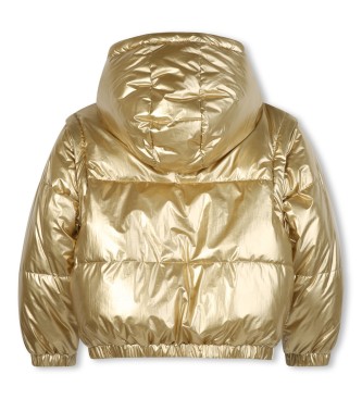 BOSS Gouden omkeerbare jas