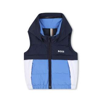 BOSS Anorak blu senza maniche