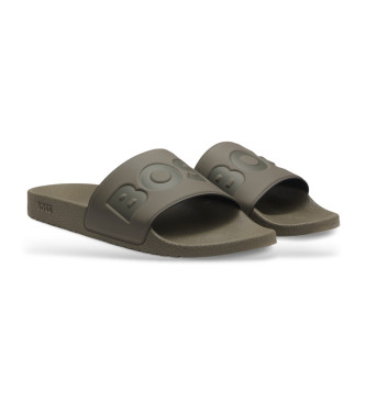 BOSS Chanclas Aryeh verde