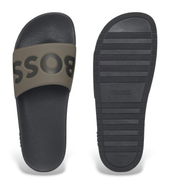 BOSS Chanclas Aryeh verde