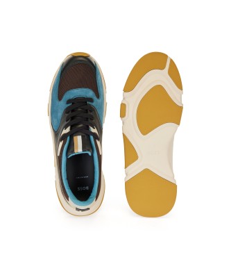 BOSS Multicolor Hybrid leather sneakers