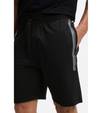 BOSS Shorts Rizo Stripe svart