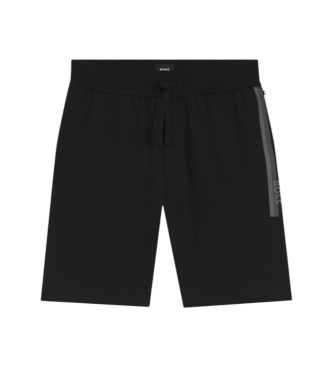 BOSS Shorts Rizo Stripe svart