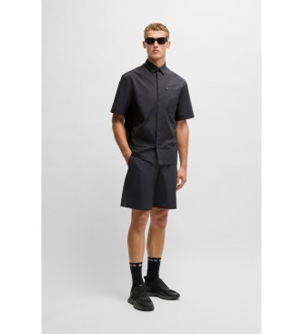 BOSS Bechno Hemd schwarz