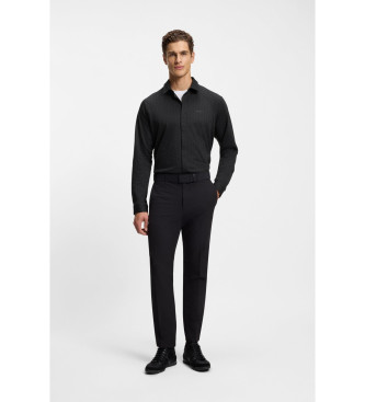 BOSS Excurse navy shirt