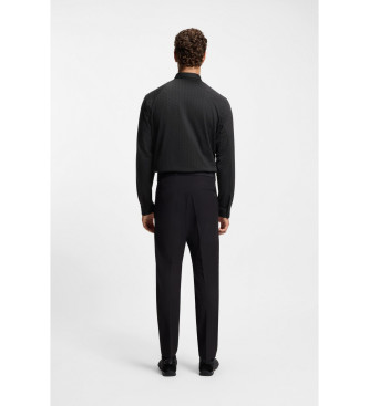 BOSS Excurse navy shirt