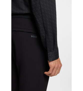 BOSS Excurse navy shirt